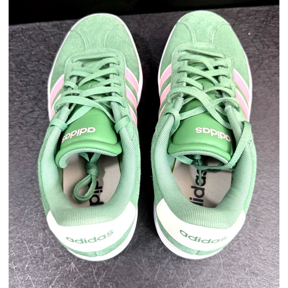 Adidas VL Court Bold Preloved Green Pink Size 8 - Picture 10 of 15